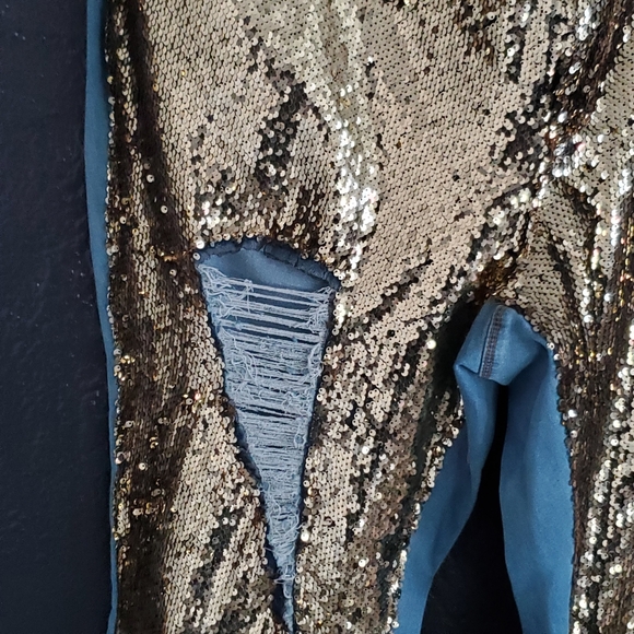 Ashley Stewart distressed jeans - Picture 2 of 6